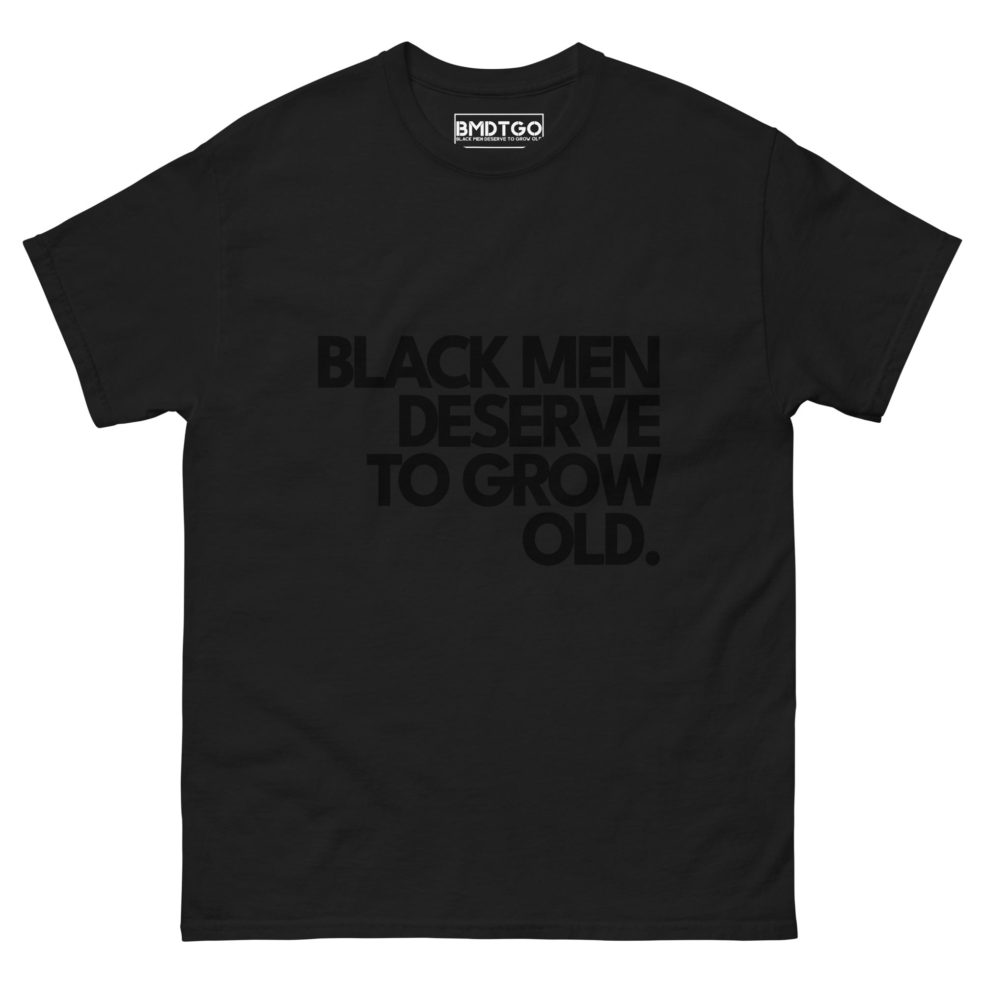 Limited Edition Signature Bmdtgo T Shirt Black Black Black Men